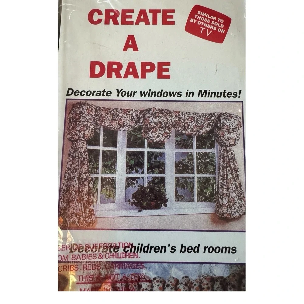 Create-A-Drape Window Treatment Maker 35.5